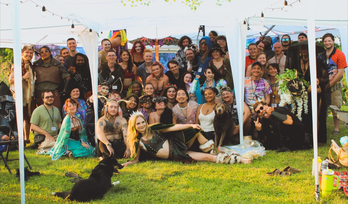 Fantasy Fest 2025 community group photo